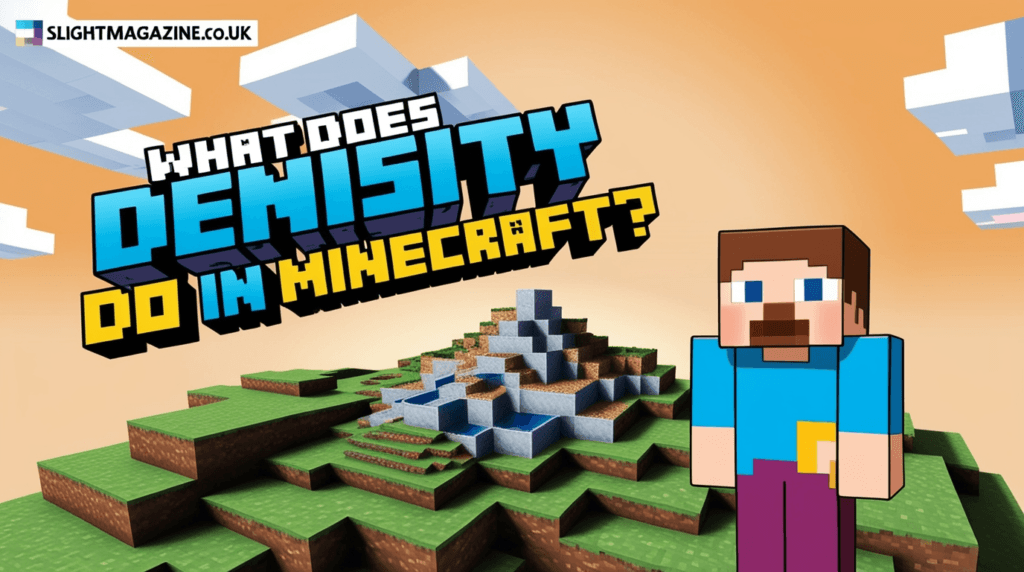 what does density do in minecraft​