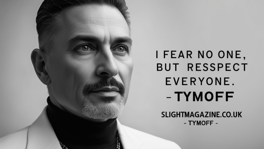 I Fear No One, But Respect Everyone. - Tymoff